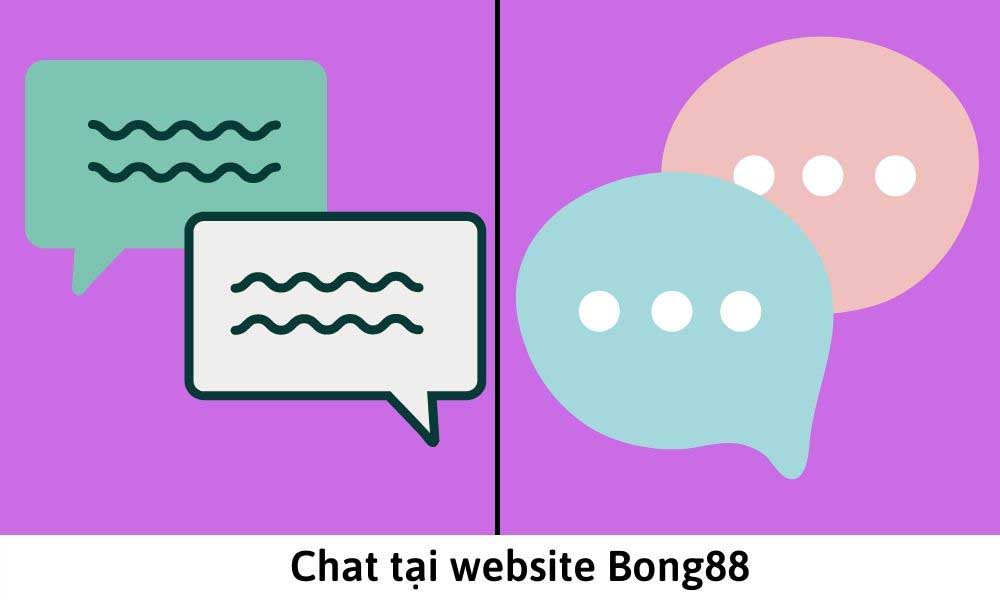 Chat tại website của Bong88